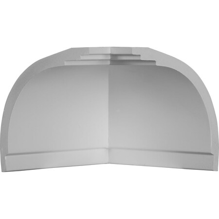 Ekena Millwork 4 3/4"P x 4 1/4"H Inside Corner Moulding (matches moulding MLD04X04X06BR) MIC04X04BR